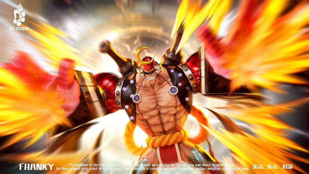 ﹝預購﹞GK 大熊社﹝海賊王﹞弗蘭奇 Franky 