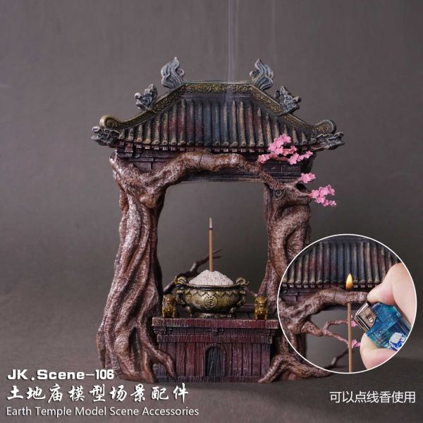 ﹝預購﹞GK JacksDo﹝黑神話﹞土地廟模型場景配件 