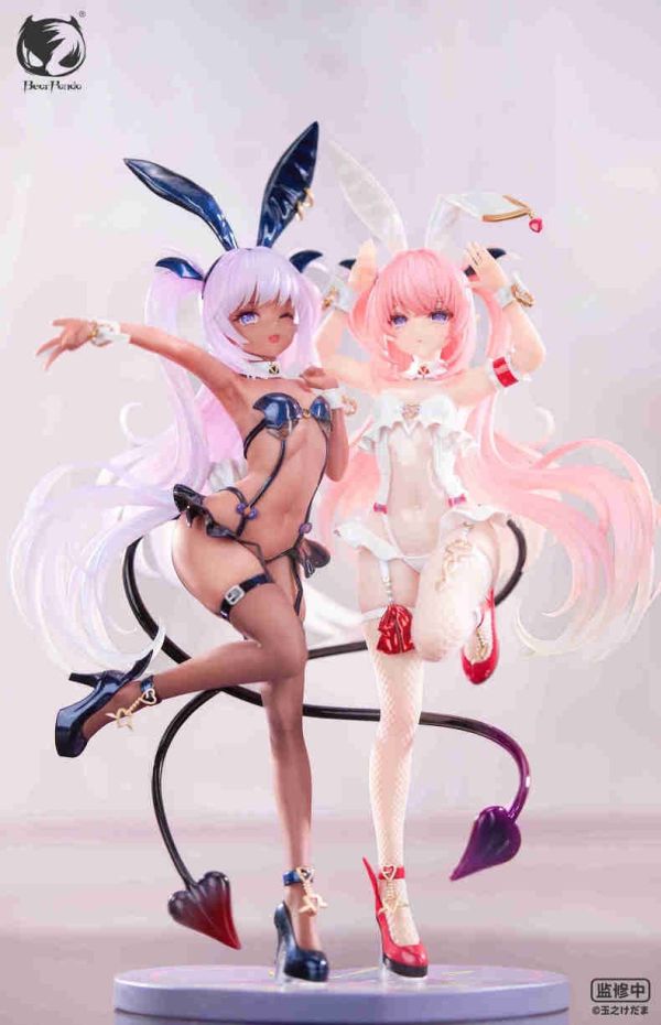 ﹝預購﹞PVC BearPanda﹝原創﹞露露姆&庫洛姆1/6溫感漆＆追視眼比例 