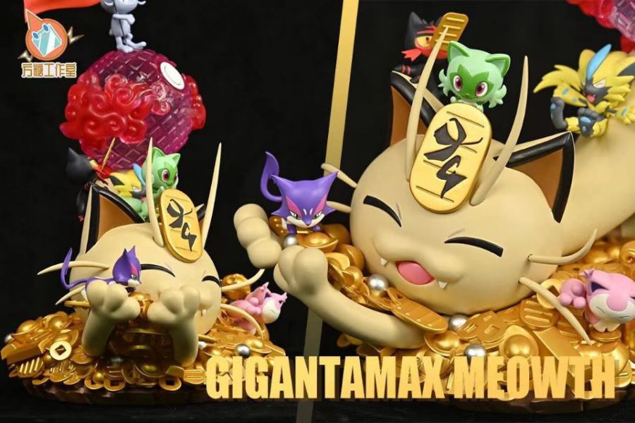﹝代購﹞GK  方糖﹝精靈寶可夢﹞招財萌物喵喵 