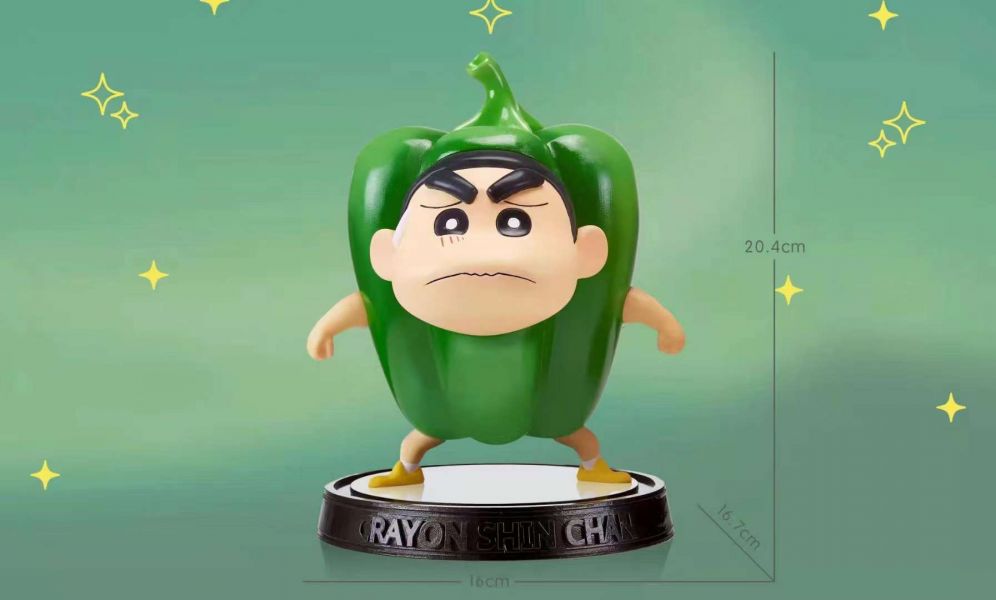 ﹝預購﹞GK  Magic studio﹝蠟筆小新﹞水果蔬菜系列COS蠟筆小新 第一彈 青椒仔 