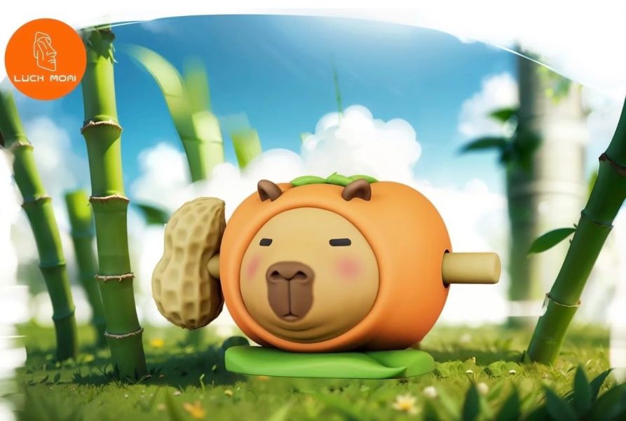 ﹝現貨﹞盲盒 LUCK MOAI 卡皮巴拉水豚系列 