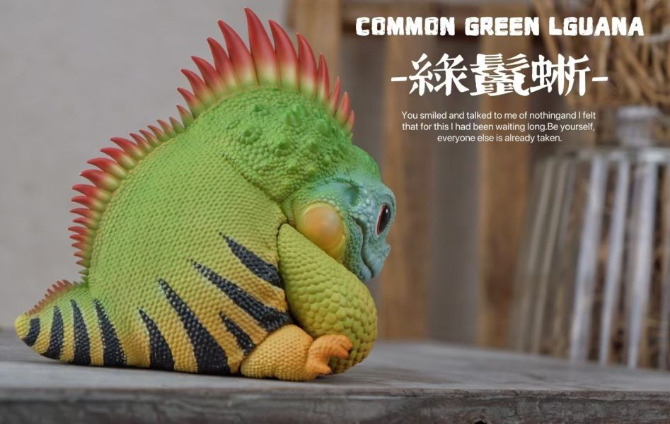 ﹝預購﹞GK 博物志﹝原創﹞2024 噸噸蜥——綠鬣蜥 
