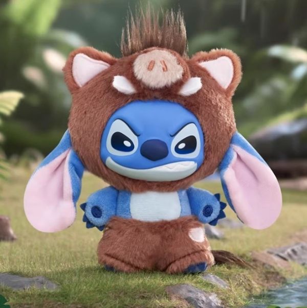 ﹝預購﹞史迪奇野性動物系列搪膠毛絨盲盒 