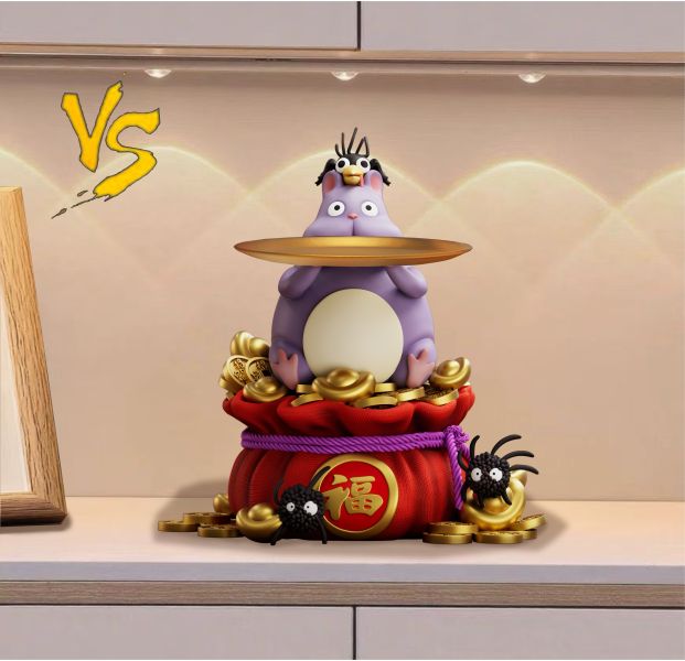 ﹝預購﹞GK VS模玩﹝宮崎駿﹞招財托盤系列坊寶寶 
