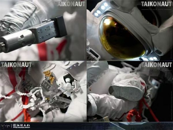 ﹝預購﹞GK   TAIKONAUT&Blitzway﹝七龍珠﹞正版授權 中國航天員—神舟十二號 1/4 雕像 