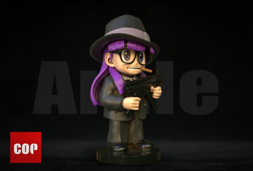 ﹝代購﹞GK COP﹝機器娃娃﹞阿拉蕾 黑幫老大系列 