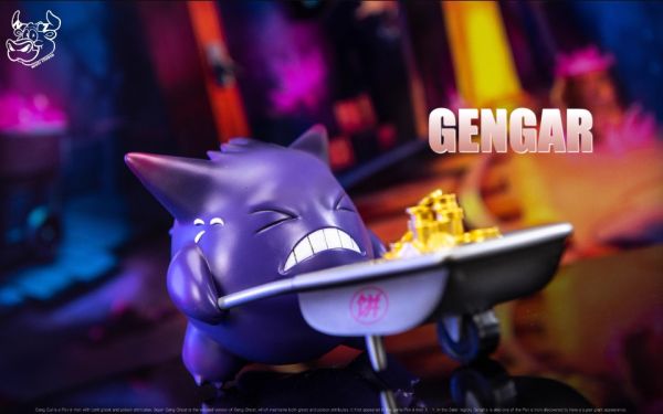 ﹝代購﹞GK   NIUZI﹝精靈寶可夢﹞耿鬼趣味系列第二彈，搬磚耿鬼 