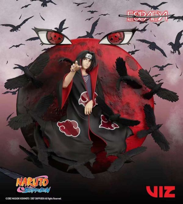 ﹝預購﹞ GK  Espada Art ﹝火影忍者﹞正版授權 壁掛系列第二款  宇智波鼬（月讀) 1/8 雕像  可掛牆展示也可擺立展示 (附贈支撐架） 