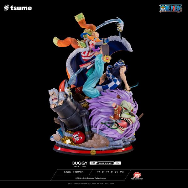 ﹝代購﹞GK  Tsume T社﹝海賊王﹞正版授權 DIORAMAX 海賊王小丑 巴基 