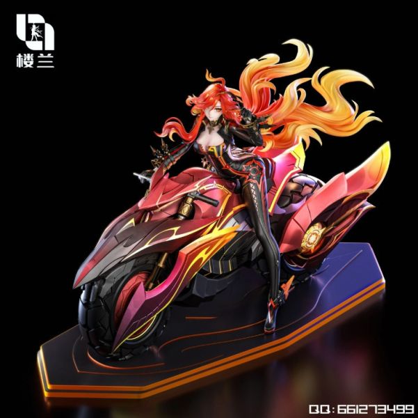 ﹝預購﹞GK  樓蘭﹝原神﹞火神 摩托瑪薇卡 