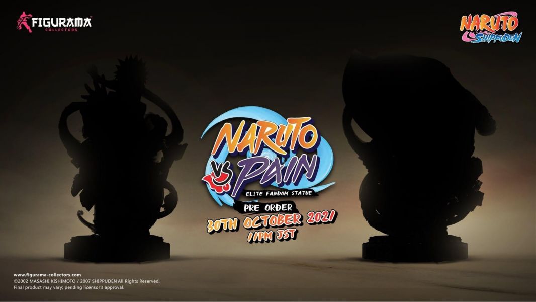 ﹝預購﹞GK   Figurama﹝火影忍者﹞正版授權《火影忍者: 疾風傳》漩渦鳴人VS 佩恩 1/6 雕像 