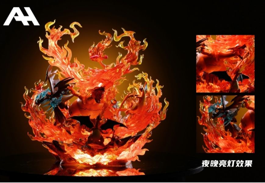 ﹝代購﹞GK AH﹝精靈寶可夢﹞極巨化噴火龍家族 
