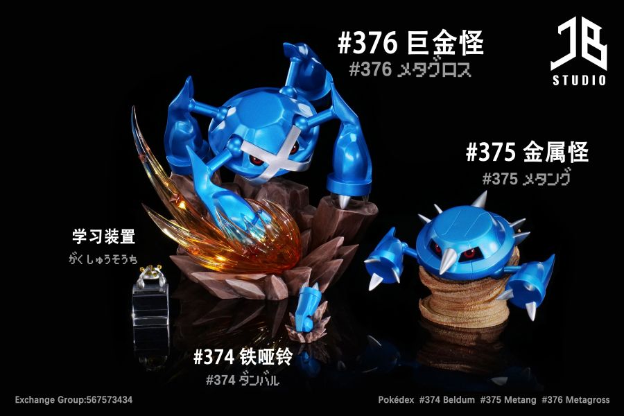 ﹝代購﹞GK  JB﹝精靈寶可夢﹞【圖鑒】系列 巨金怪進化組 