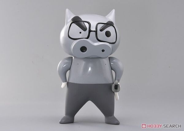 ﹝現貨﹞蠟筆小新 軟膠公仔 銀色肥嘟嘟左衛門 