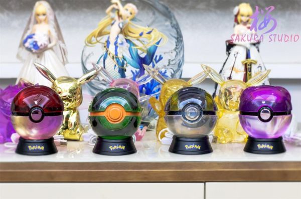 ﹝在台現貨﹞GK   櫻SAKURA ﹝精靈寶可夢﹞透明黑暗球 透明高級球 