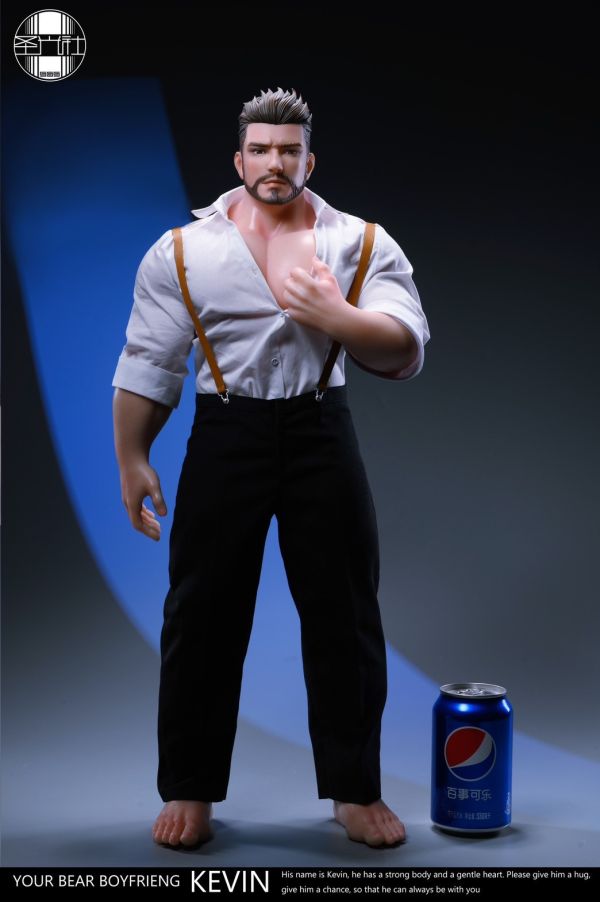 ﹝代購﹞GK   聖光社﹝原創﹞矽膠熊男男友Kevin 