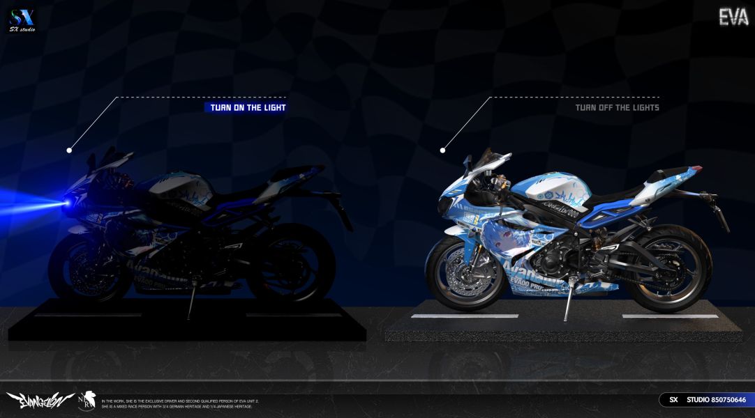 ﹝預購﹞GK  SX﹝新世紀福音戰士﹞機車少女綾波零 