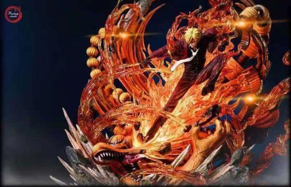 ﹝補款﹞GK  Fantasy幻想屋﹝海賊王﹞海賊王系列大型雕像 第二彈 山治VS Queen 