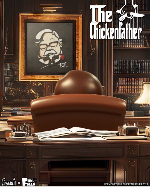 ﹝預購﹞GK  SENZII千纸 × Chicken Father﹝超級瑪利歐﹞炸雞教父（The chicken Father) 
