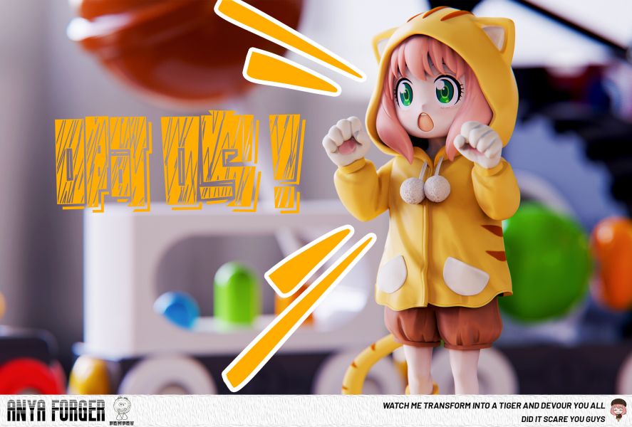 ﹝預購﹞GK  絨絨﹝間諜家家酒﹞虎虎睡衣阿尼亞 