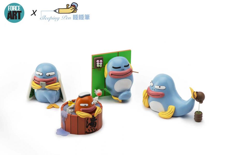 ﹝預購﹞PVC   藝俠原力ｘ睡睡筆﹝原創﹞魚人叔ＨＥＡ生活 