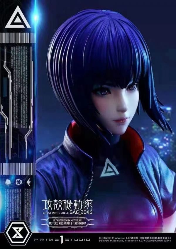 ﹝預購﹞GK   Prime 1 Studio﹝攻殼機動隊﹞正版授權 1/4 攻殼機動隊 草薙素子與塔奇克馬 UPMGITS-01 