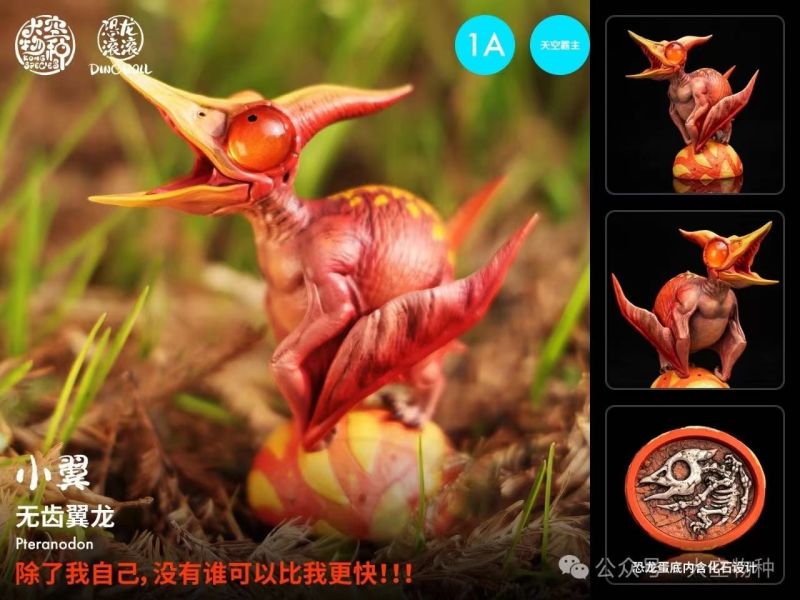 ﹝代購﹞GK  大空物種﹝原創﹞天空霸主01彈 A無齒翼龍、B雷神翼龍、C夜翼龍、D風神翼龍 