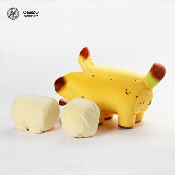 ﹝在台現貨﹞  OFF ART﹝原創﹞Bananaers Dog蕉狗枕頭+涼被組 