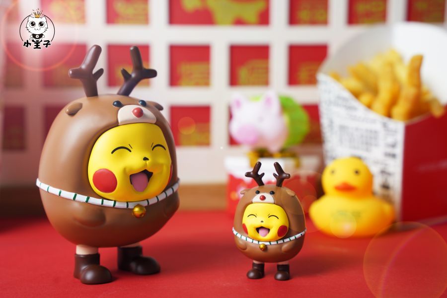 ﹝代購﹞GK  小王子﹝精靈寶可夢﹞潮玩Pikachu系列 第一彈 馴鹿皮 禮盒皮 