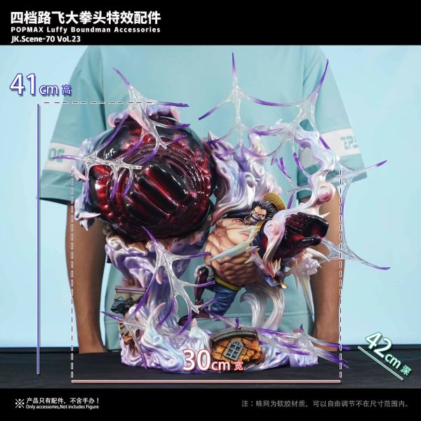 ﹝預購﹞GK JK﹝海賊王﹞POPMAX四檔路飛大拳頭特效配件(無人物) 