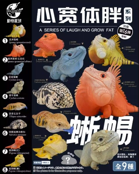 ﹝代購﹞GK  動物星球﹝原創﹞心寬體胖系列十六彈 