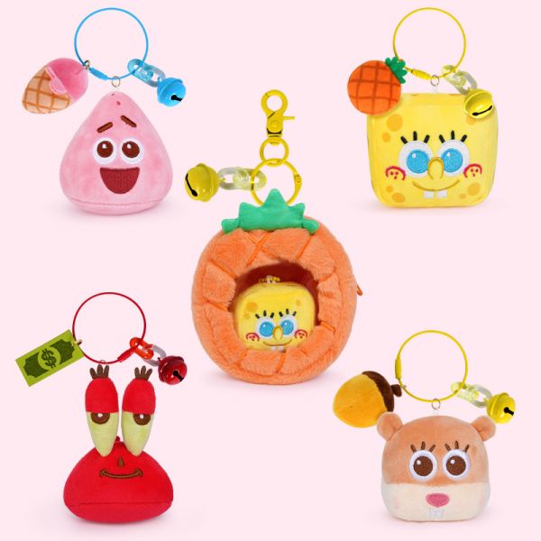 ﹝現貨﹞盲盒 正版授權 海綿寶寶萌趣絨毛掛飾 