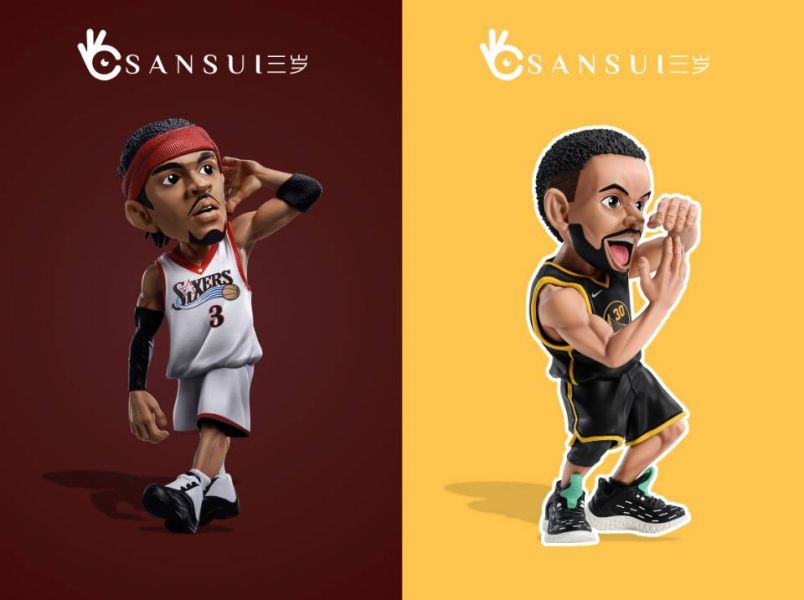 ﹝預購﹞GK  三歲﹝NBA﹞迷你球星庫里 
