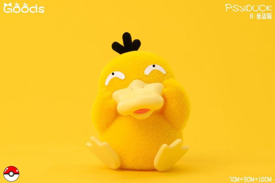 ﹝預購﹞GK GOODS（穀子）﹝精靈寶可夢﹞毛絨系列可達鴨 