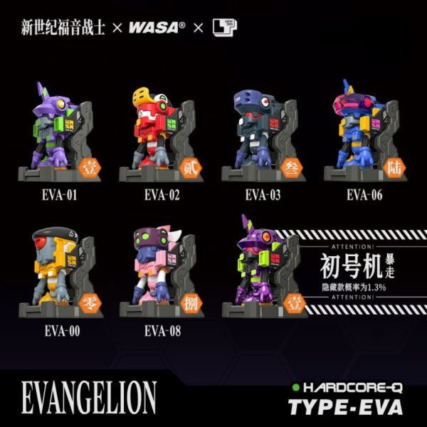 ﹝現貨﹞盲盒 新世紀福音戰士 X WASA EVA206 聯名系列 