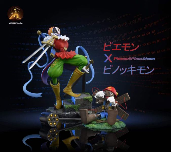 ﹝預購﹞GK  迷漫﹝數碼寶貝﹞數碼微場景系列 圖鑑比例 第一彈木偶獸 第二彈小丑皇  