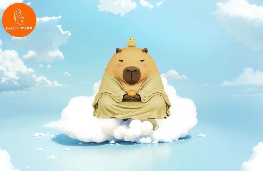 ﹝現貨﹞盲盒 LUCK MOAI 卡皮巴拉水豚系列 