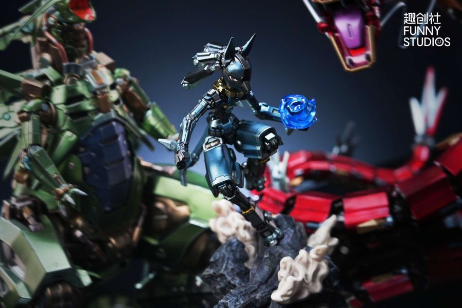 ﹝代購﹞GK  趣創社Funny﹝精靈寶可夢﹞機械繫列第三彈 1：8 機械路卡利歐 