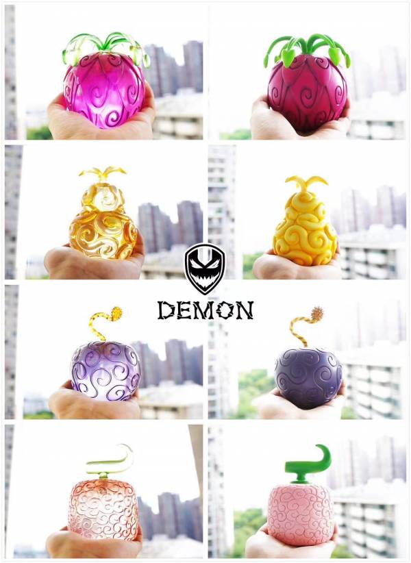 ﹝現貨﹞GK   Demon﹝海賊王﹞惡魔果實系列 第七彈-蛇蛇果實·八岐大蛇形態、金金果實、爆炸果實、公斤果實 