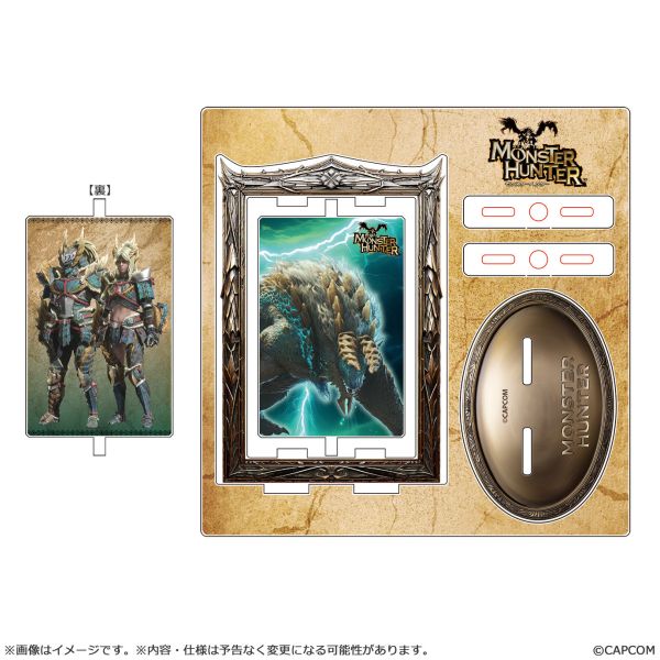 ﹝預購﹞魔物獵人 旋轉壓克力立牌 Zinogre 