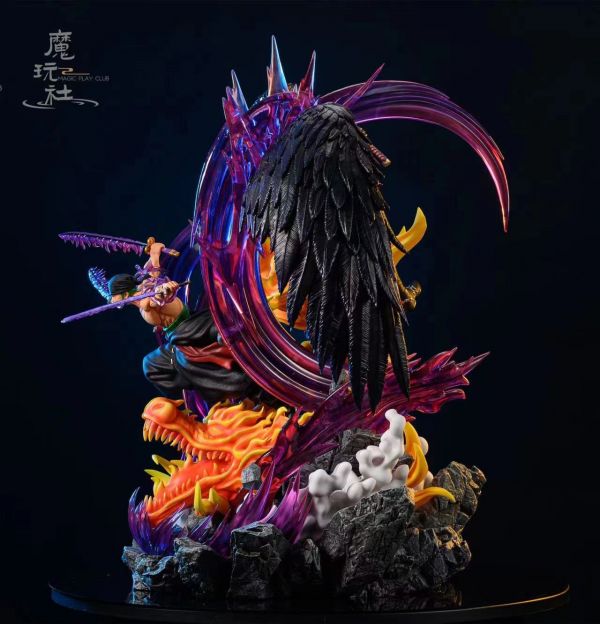 ﹝預購﹞GK   魔玩社﹝海賊王﹞週年款索隆（副皇之戰）閻王三刀龍 一百三情 飛龍侍極 