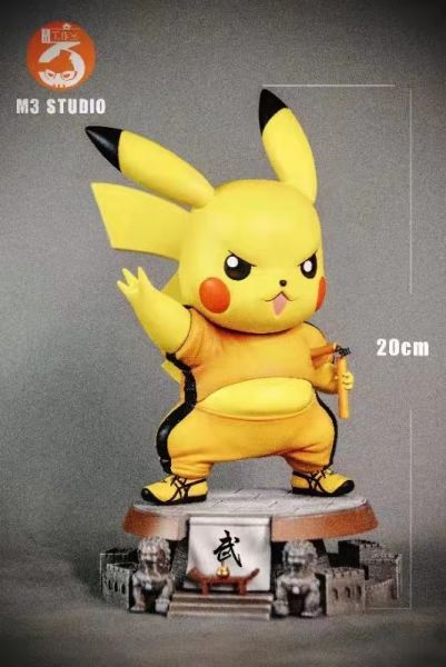﹝預購﹞GK   M3﹝精靈寶可夢﹞皮卡丘 變裝 李小龍 