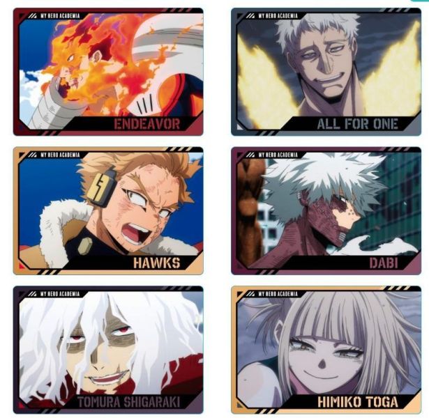 ﹝現貨﹞周邊 我的英雄學院 威化餅卡 第4彈 