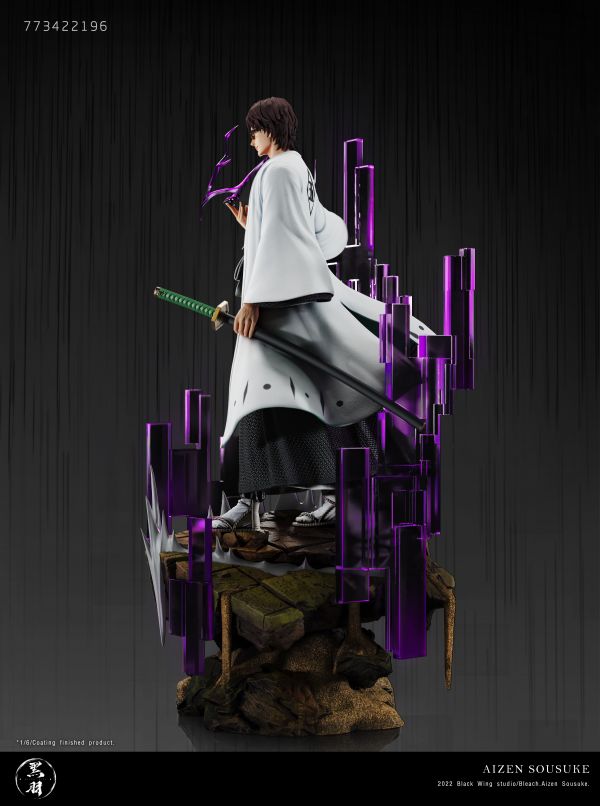 ﹝預購﹞ GK  黑羽﹝死神﹞  五番隊長 黑棺 藍染  小場景 1/6比例  