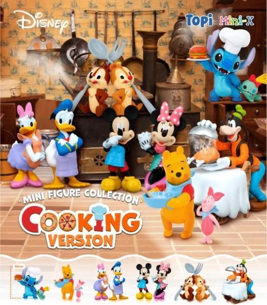 ﹝現貨﹞盲盒 迪士尼 迷你公仔收藏  烹飪系列 Cooking ver. 全六種 