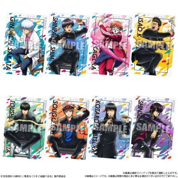 ﹝預購﹞周邊/日版 BANDAI 銀魂 3年Z班銀八老師 威化餅乾 