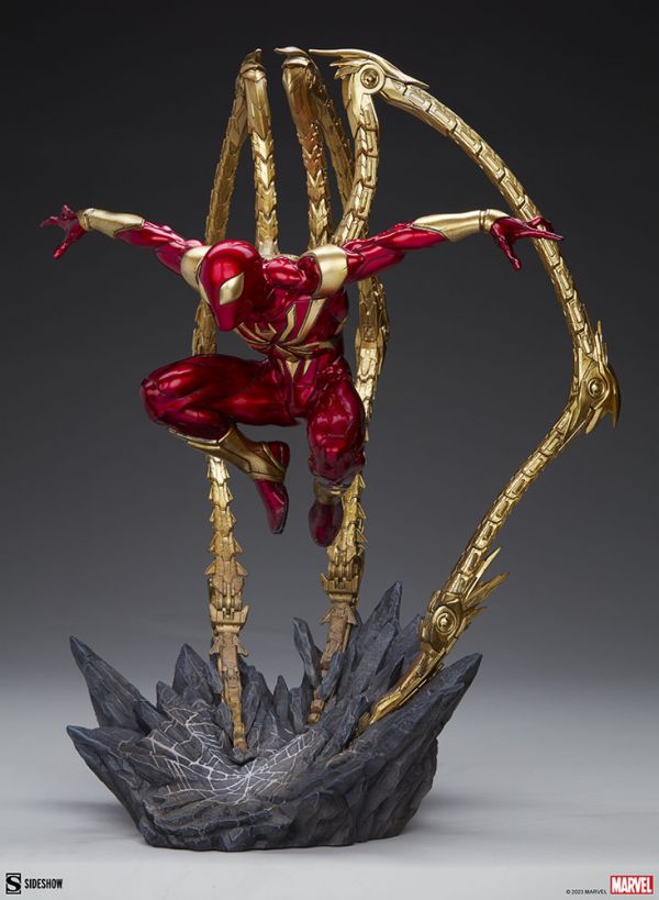 ﹝代購﹞GK  Sideshow﹝漫威﹞27吋 Marvel漫威 IRON SPIDER 鋼鐵蜘蛛俠 300792 