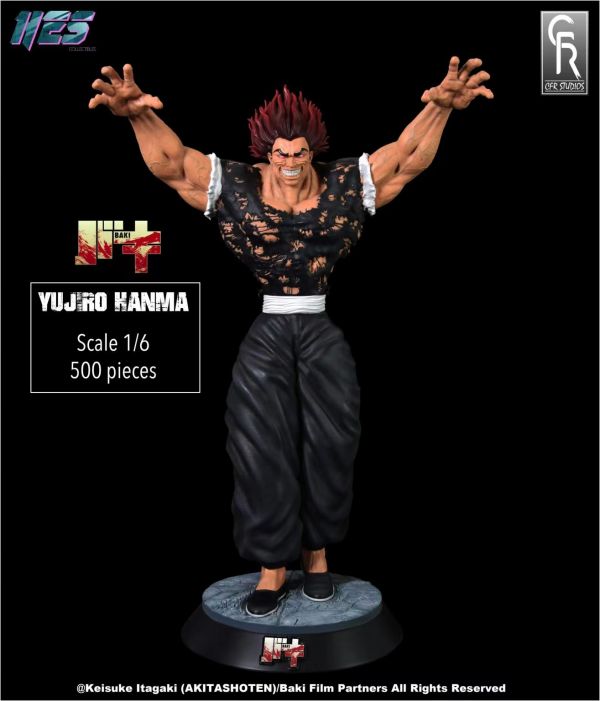 ﹝代購﹞GK  HES COLLECTIBLES﹝刃牙﹞正版授權 範馬勇次郎 1/6 限量收藏雕像 