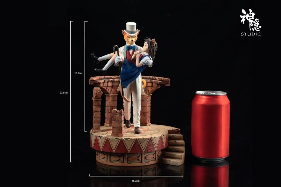 ﹝預購﹞GK 神隱﹝宮崎駿﹞擁抱系列貓的報恩磚塔上的誓約 